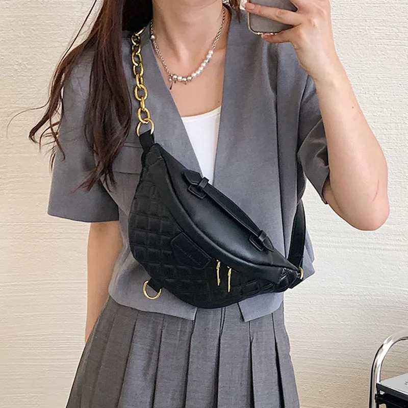 

Fashion Waist Bag Handbag Summer Lady Fanny pack And High quality Leather Female Belt Bags Designer Shoulder Crossbody Chest Bag