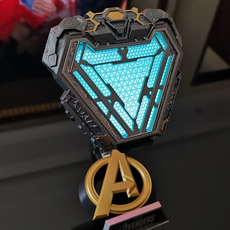 Disney Marvel Мстители Железный человек Mk50 дуговой реактор Тони Старк Сердце Марка