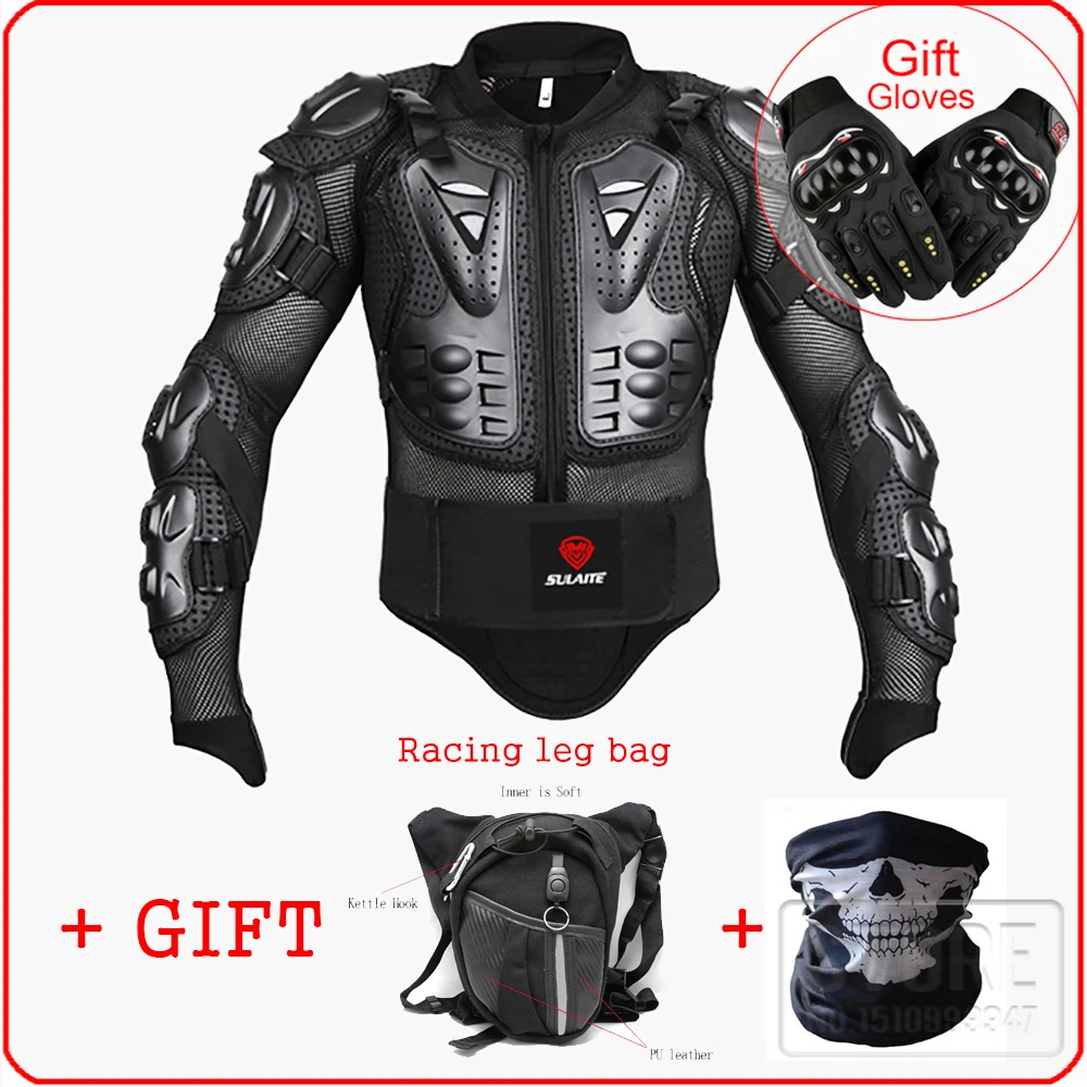 

Motorcycle Armor turtles Jackets men Motorbike Drop Resistance Full Body Motocross Off-road Racing Jackets woman + gift