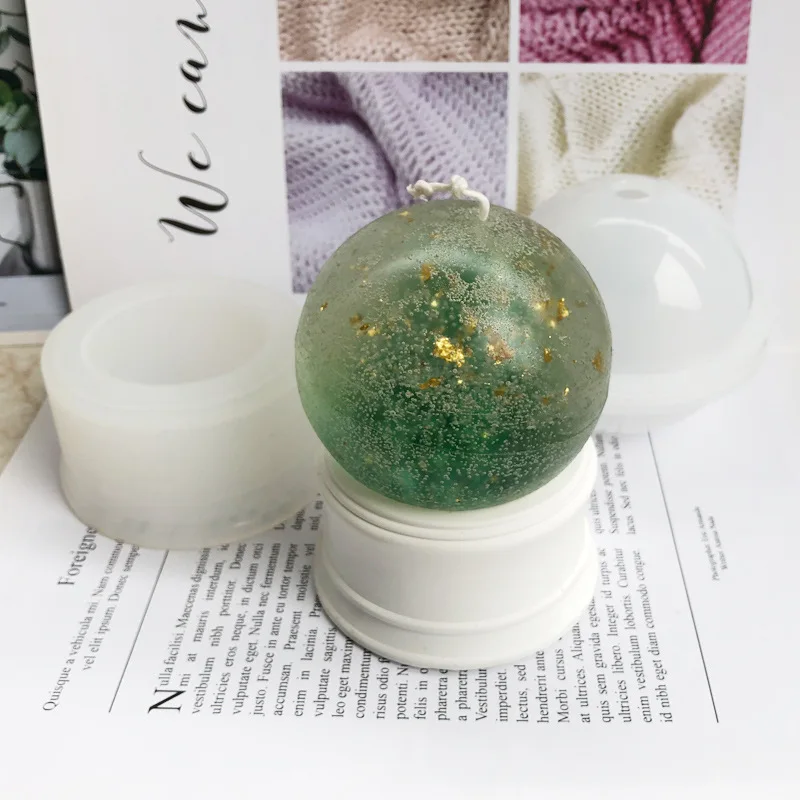 Круглая форма в виде свечи для свечей ручной работы силиконовый инструмент мыла