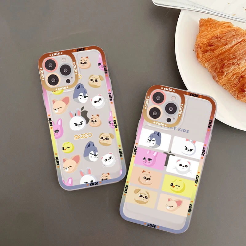 

Stray kids skzoo Phone Case for iPhone 11 12 13 Mini Pro Max 14 Pro Max Case shell
