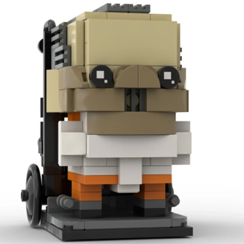 Набор строительных блоков MOC «Ганнибал Лектер» Brickheadz, 207 деталей, праздничный подарок, креативное украшение для дома, модель для самостоятельной сборки для энтузиастов (art.: 3920db50cd8d2) - 3920db50cd8d2