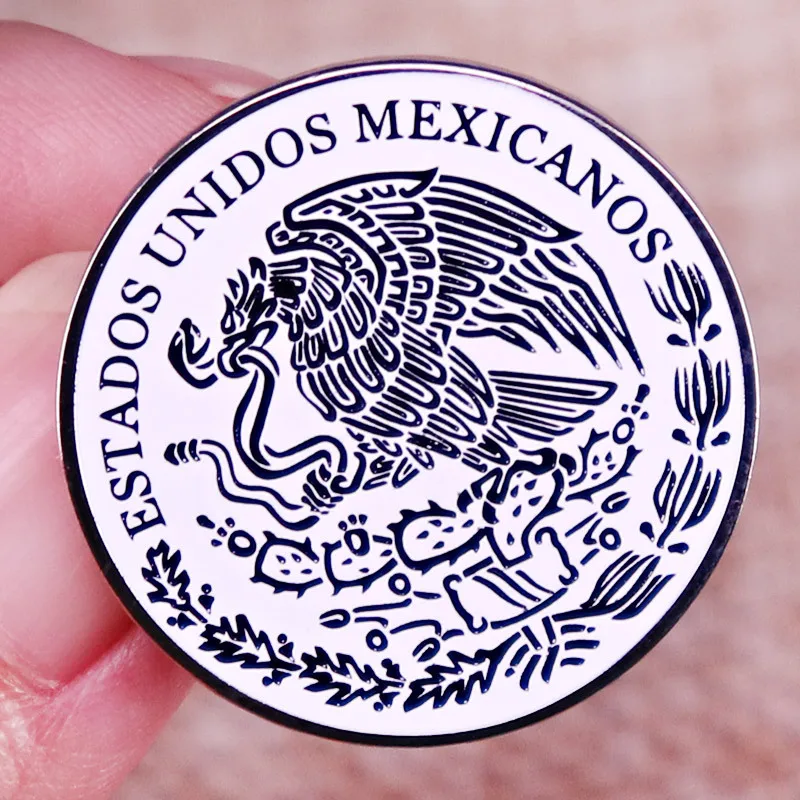 

XM-funny United Mexican States logo badge coat and hat badge accessories