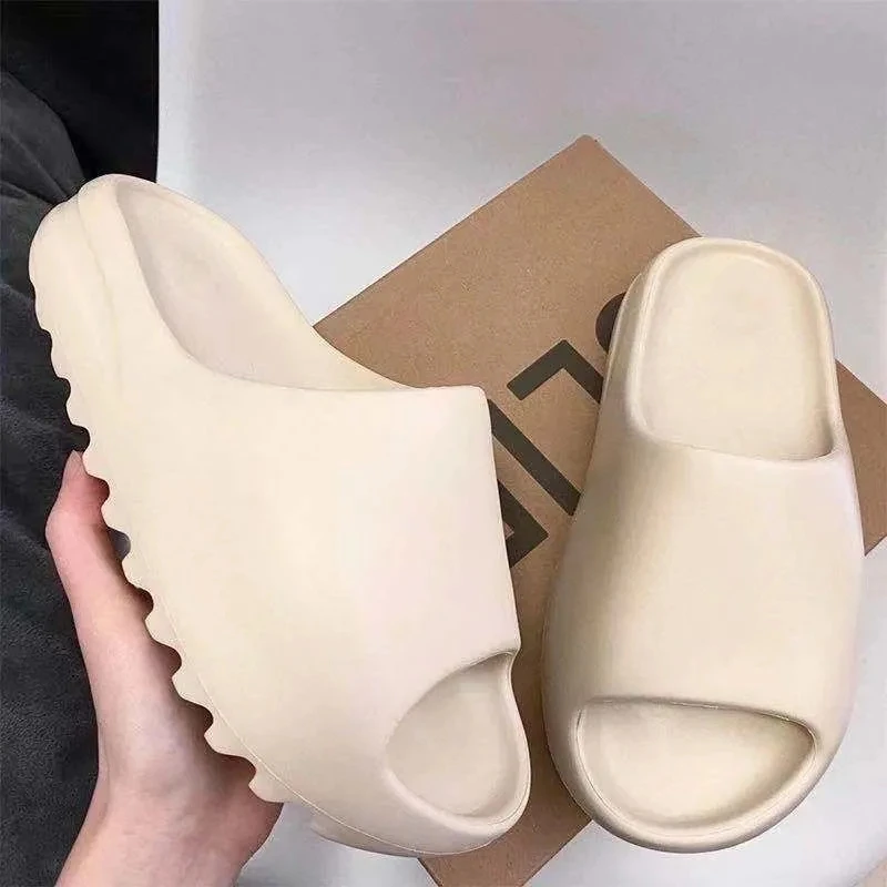 

Eva Home Women Slipper Couples Ladies Breathable Comfy Anti-slips Shoes Slides Summer Light Outdoor Solid Female Male Sandals