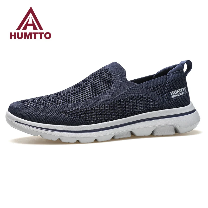 HUMTTO Running Shoes for Men Breathable Sneakers Luxury Designer Mens Sport Gym Jogging Casual Walking Shoes Summer Trainers Man
