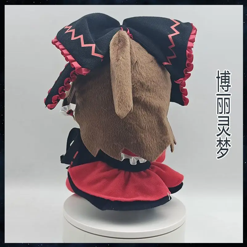 Фото Новинка 2023 года, аниме Touhou Project Hakurei Reimu, плюшевые игрушки, 20 см, мягкая плюшевая подушка для тела, подарок на день рождения, Рождество №3