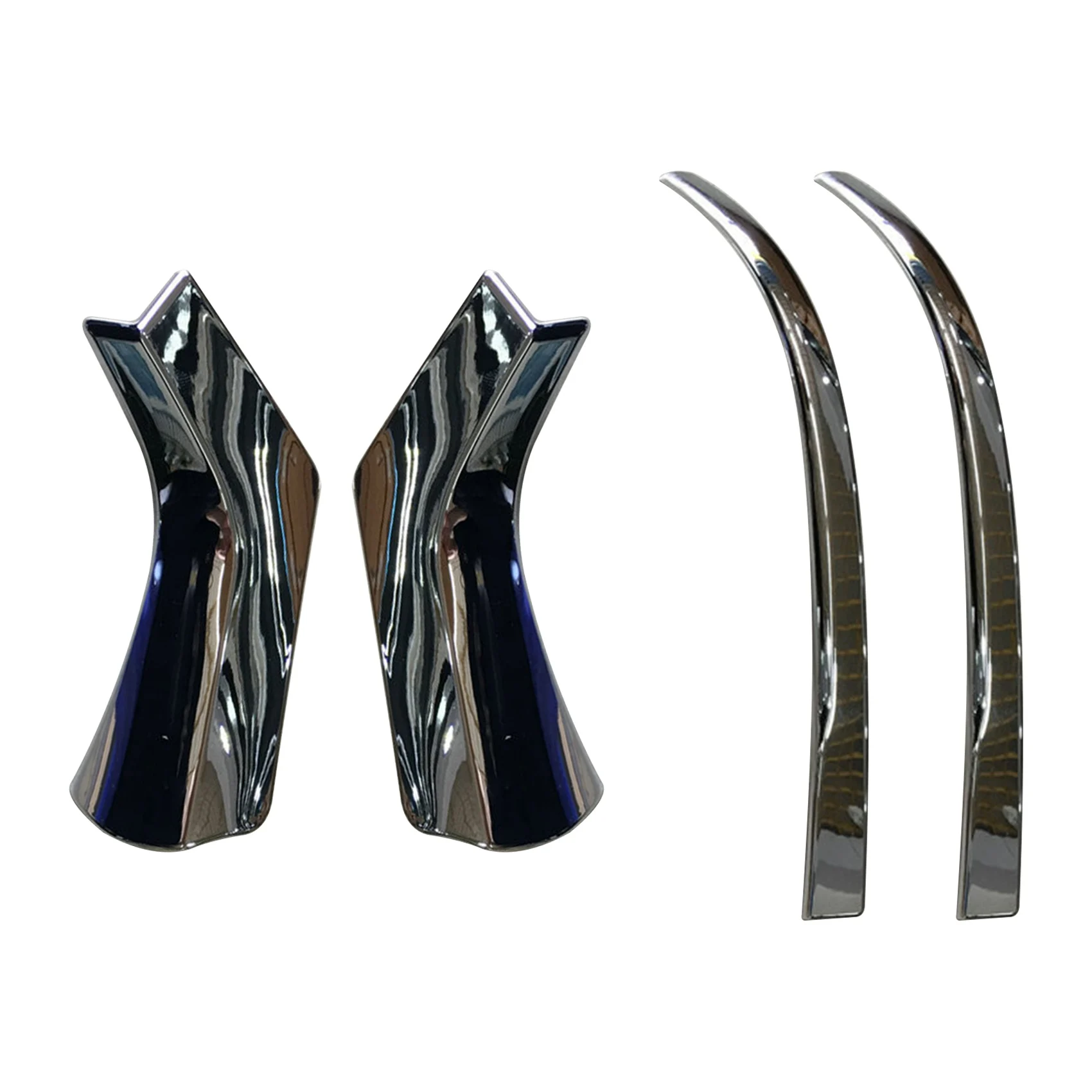 

Car Rear View Mirror Trim Sequins Rear View Mirror Decoration Strips Cover for Toyota Alphard Vellfire 30