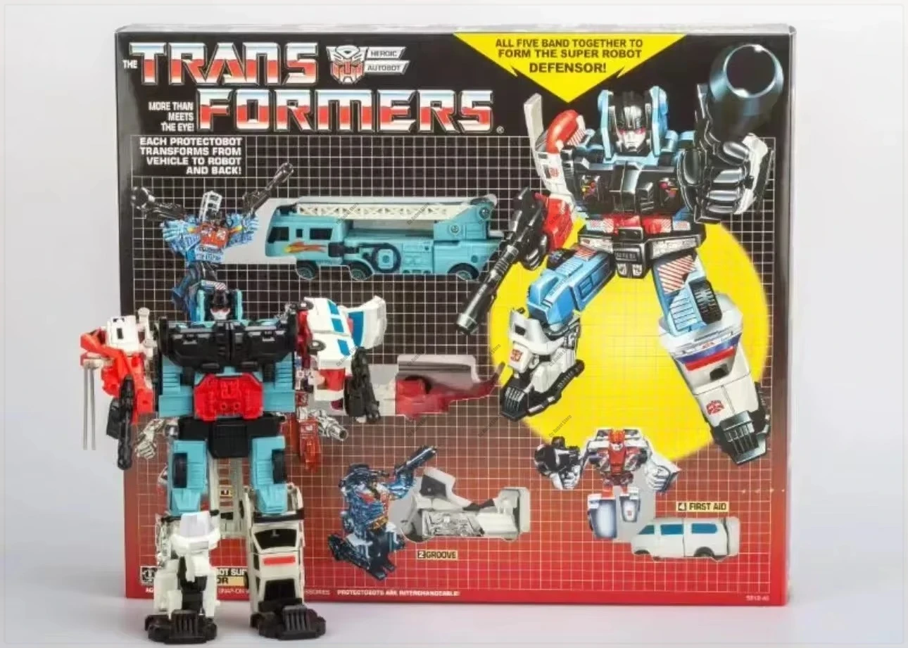 Фото [В наличии] KO G1 Remastered KO OP Optimus Prime Menasor Wheeljack Grimlock Shockwave Insecticons KO Фигурка Коллекция игрушек №2