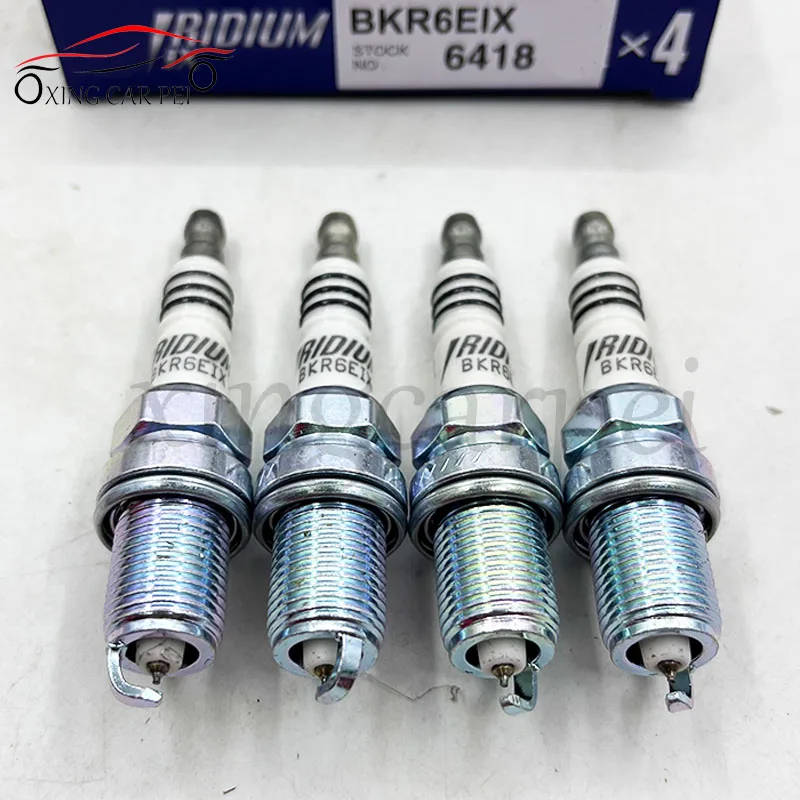 

Новые 4 шт. BKR6EIX 6418 IRIDIUM свечи зажигания для Audi, BMW, Suzuki, Volvo, Porsche BKR6EIX-6418