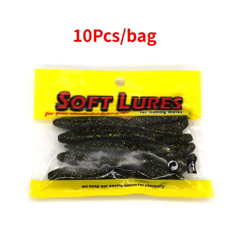 100 мм/5 г приманка для червяка Pintail мягкая Tanta Fishy рыболовные приманки с запахом Pesca