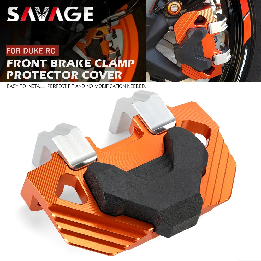 

For DUKE 390 DUKE 125 200 RC 200 390 125 250 Front Brake Caliper Protector Cover Motorcycle Accessories Guard Slider DUKE390