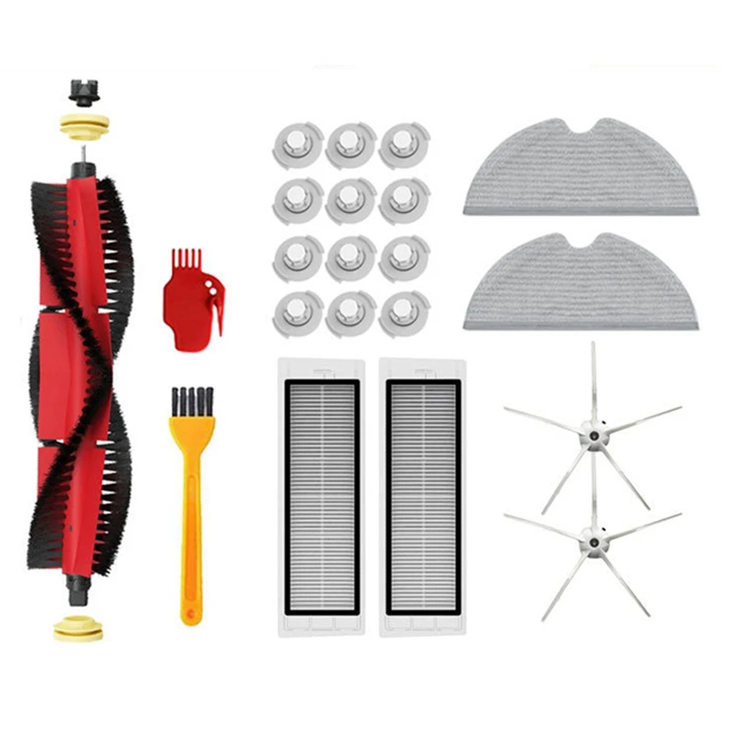 

Hepa Filter Vacuum Cleaner Main Side Brush Mop Cloth Spare Parts Accessories For Xiaomi Roborock S5 S6 Max Pure E4 E5 T6 T4