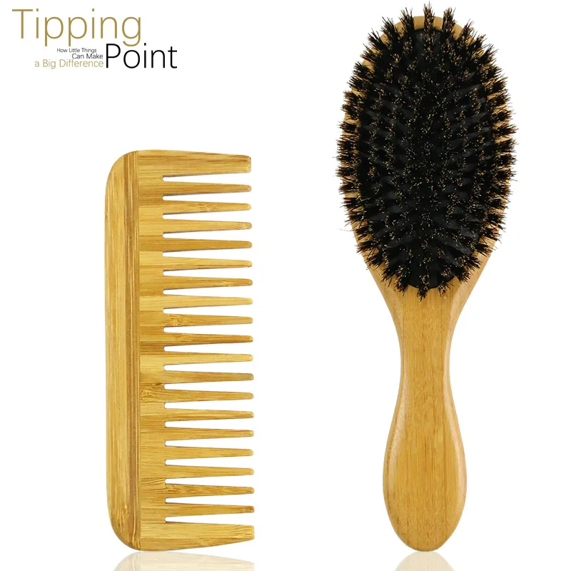 

Hair Brush Women Combs for Hair Anti-Static Scalp Massage Comb Wood Hair Brush for Curly Thick Long Hair Detangler