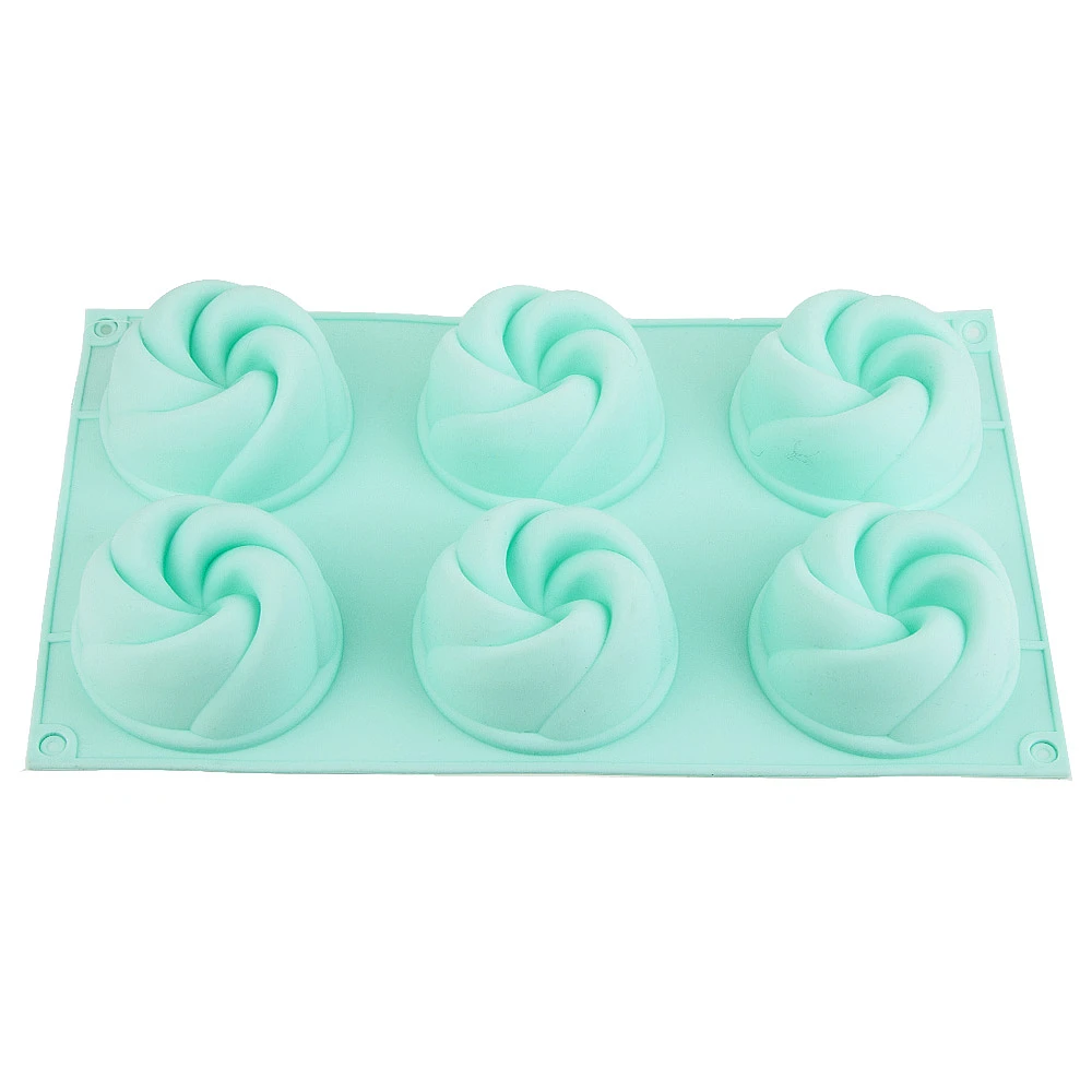 Форма для выпечки 6 ячеек &quotЦветочный аромат&quot 29 5х17 см. Nouvelle | Блюда и кастрюли