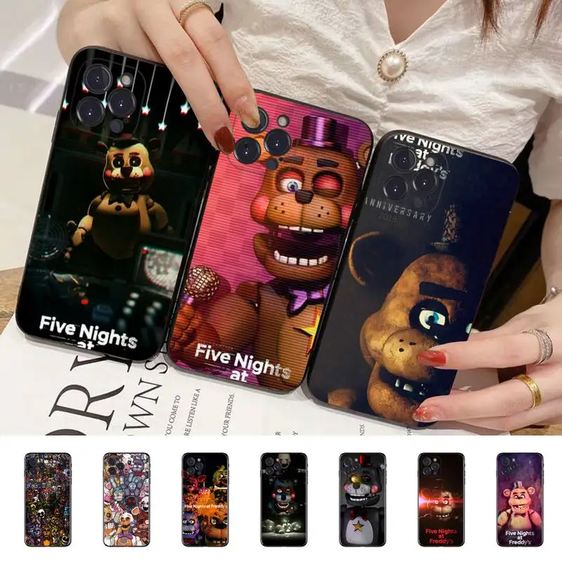 

F-Freddys at Five Nights Phone Case for iPhone 11 12 13 mini pro XS MAX 8 7 6 6S Plus X 5S SE 2020 XR case