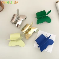 metal colour the butterfly hairpin hair accessories crab clip wedding clips fashion jewelry women hair accessories wholesale