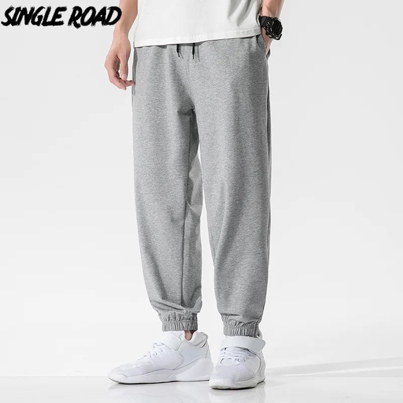 

Sinle Road Mens Sweatpants Men Basic Blank Solid Bay Joers Runnin Sports Pants Trousers Casual rey Join Pants For Men