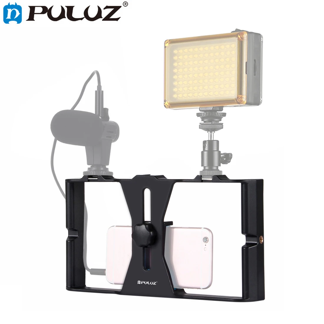 

Чехол-Стабилизатор PULUZ для видеосъемки в реальном времени для iPhone 13, 12 Pro Max