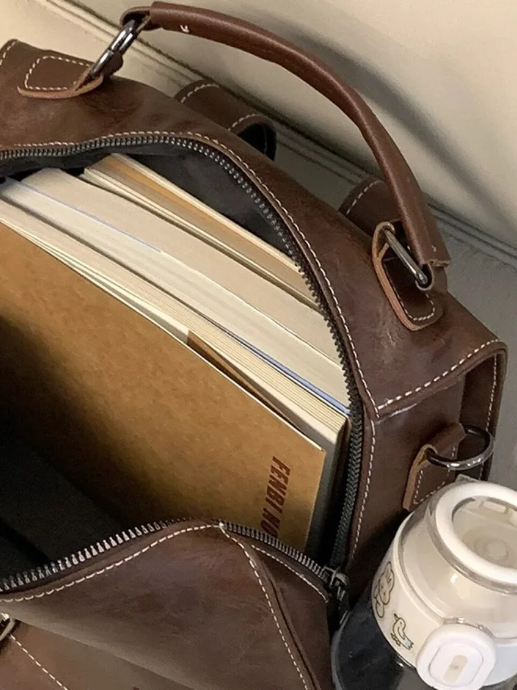 Винтажный Женский Модный Рюкзак В Корейском Стиле Повседневная Сумка На Плечо