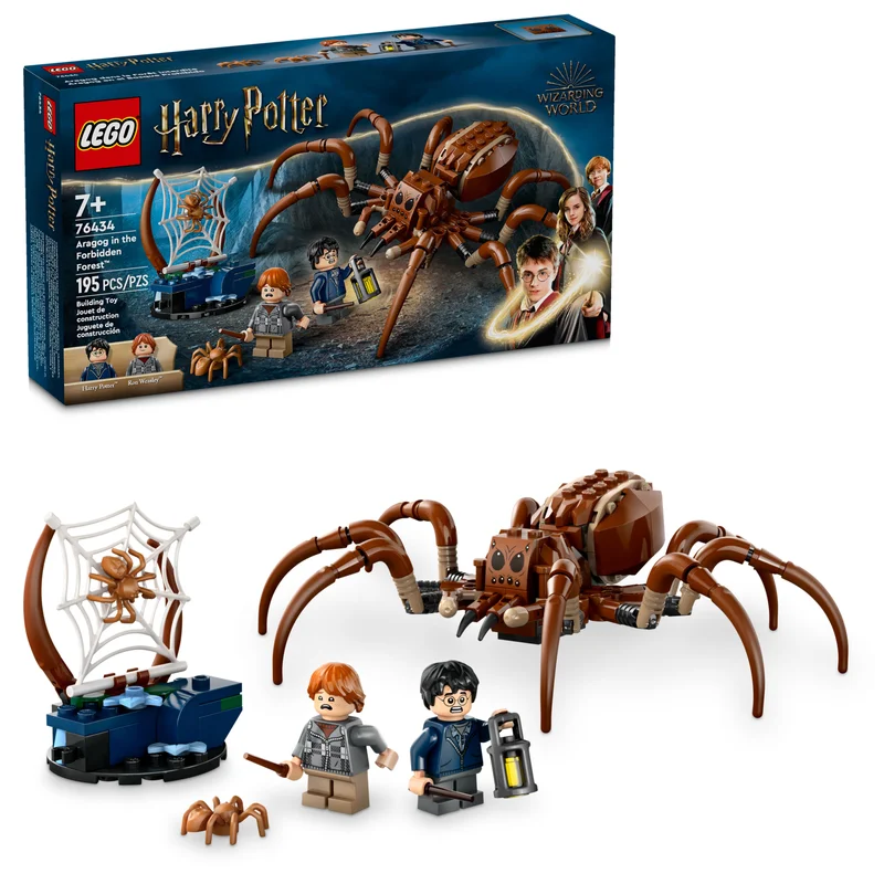 LEGO 76434 Aragog в запрещенном лесу™Строительные игрушки для детей подарок на день