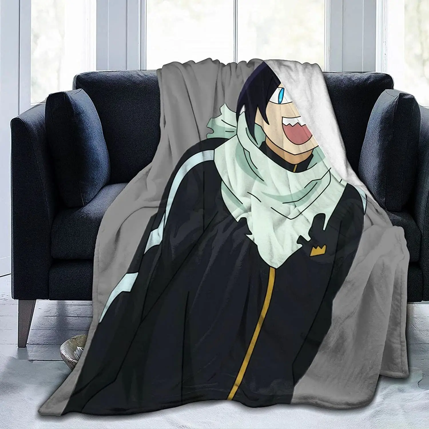 

Yato Gami Fluffy Soft and Comfortable Blanket, Anime Warm Embrace of Sympathy