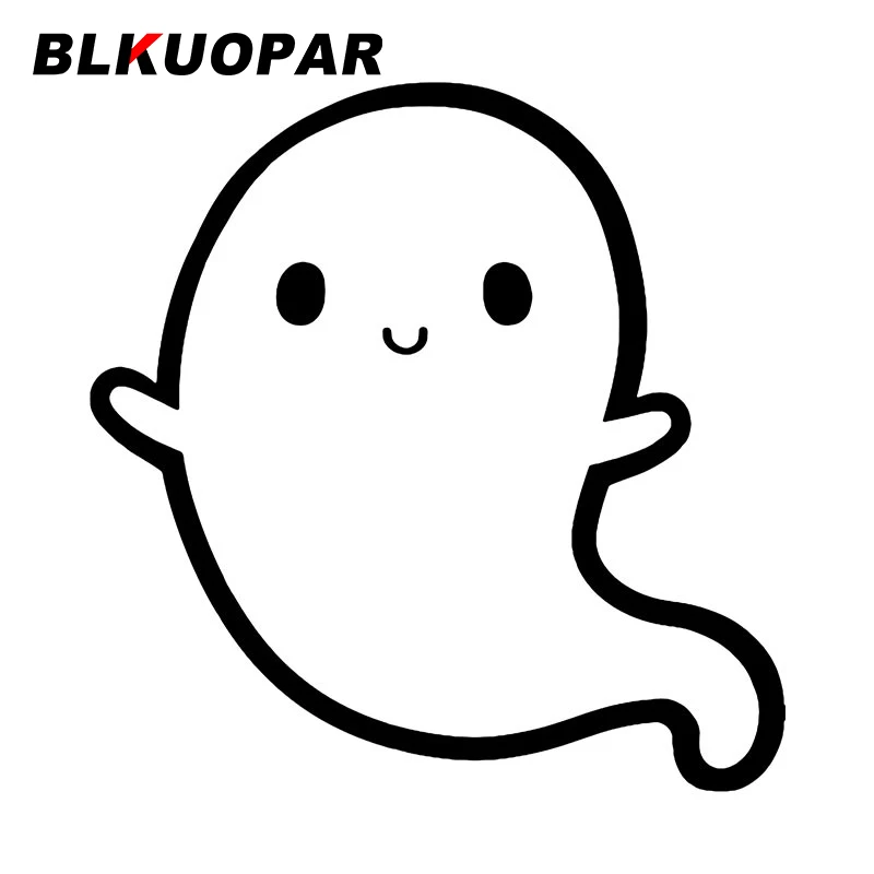 

BLKUOPAR Cutie Ghost Автомобильная наклейка Водонепроницаемая креативная женская личность модный устойчивый к царапинам автомобильный Стайлинг