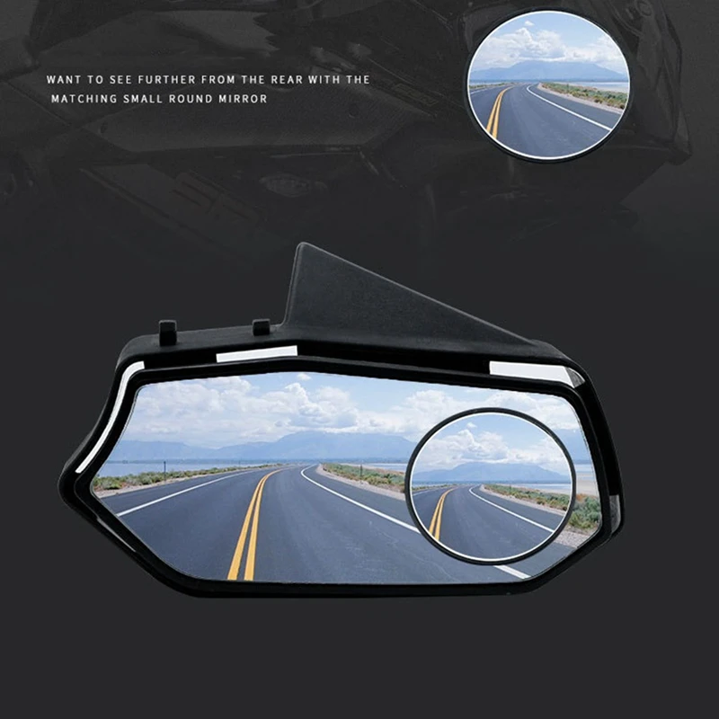 Комплект передних зеркал заднего вида 2 шт. черное стекло + пластик для YAMAHA XMAX300