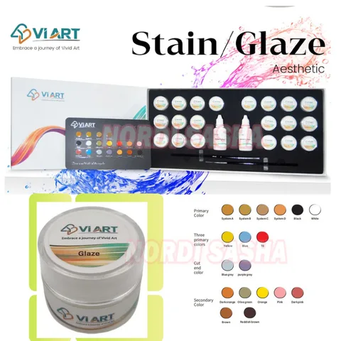 VIART паста для остекления и окрашивания зубов 5г