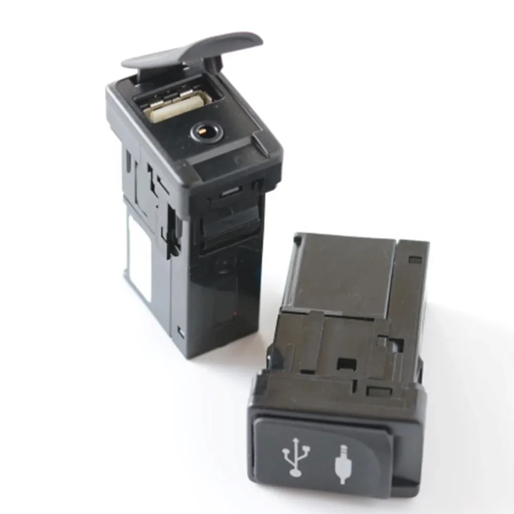 

Автомобильный аудиоадаптер AUX + USB-разъем 86190-0E090 для Toyota 2014-2019, центральная консоль, аксессуары для автомобильной электроники