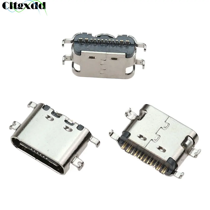 

Cltgxdd USB 3.1 Type C Connector 16 Pin Female SMT Tab Jack Version Socket For Ulefone Power 5 MTK6763 Octa Core 6.0