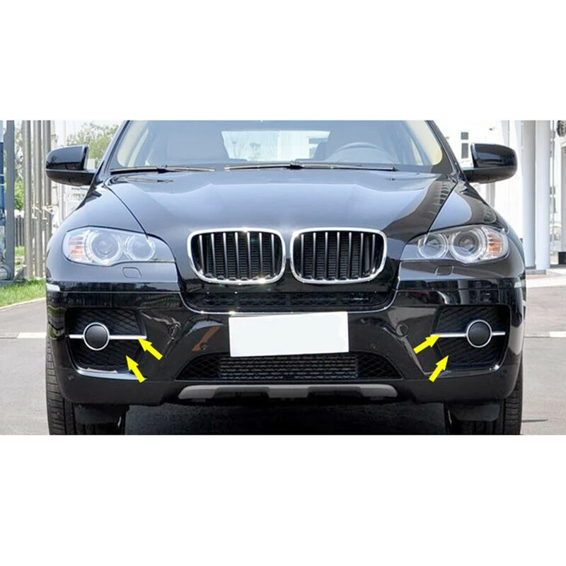 Передний бампер противотуманная задняя крышка отделка радиатора 51117188383 51117188384