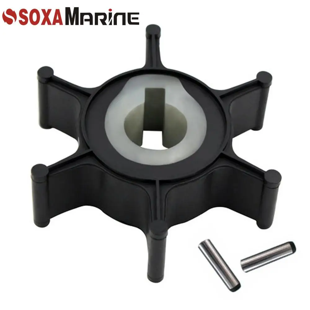Крыльчатка водяного насоса 646-44352 с ключом для Yamaha 2HP 2-тактный подвесной лодки 2A 2B