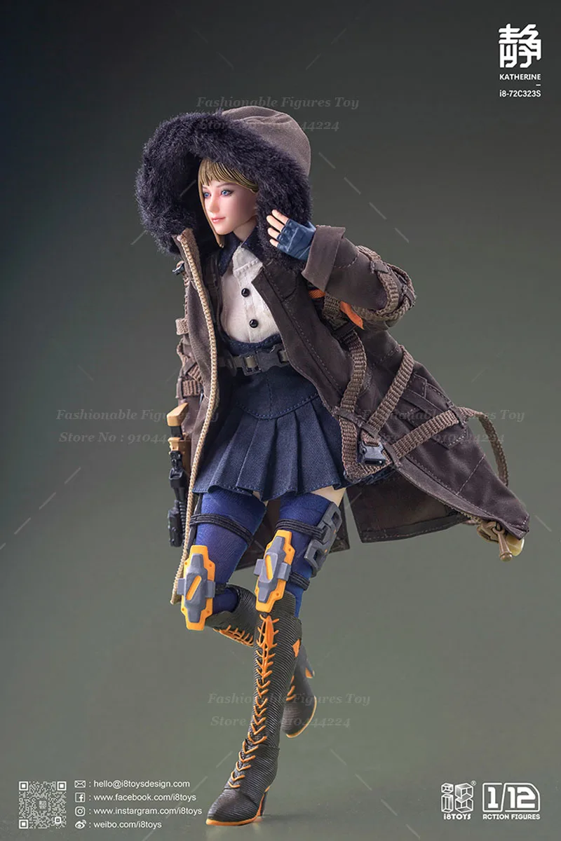 i8Toys i8-72C323 1/12 Женский солдат Кэтрин Серена Хаунд Серия Боевая девушка Полный набор