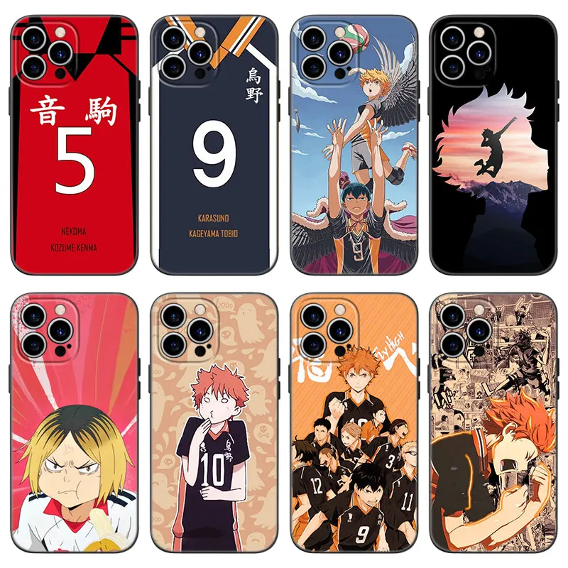 Anime Haikyuu Love Volleyball Phone Case For Apple iPhone 12 13 Mini 11 14 Pro X XR XS Max 6 6S 7 8 Plus SE 2020 2022 5S Cover