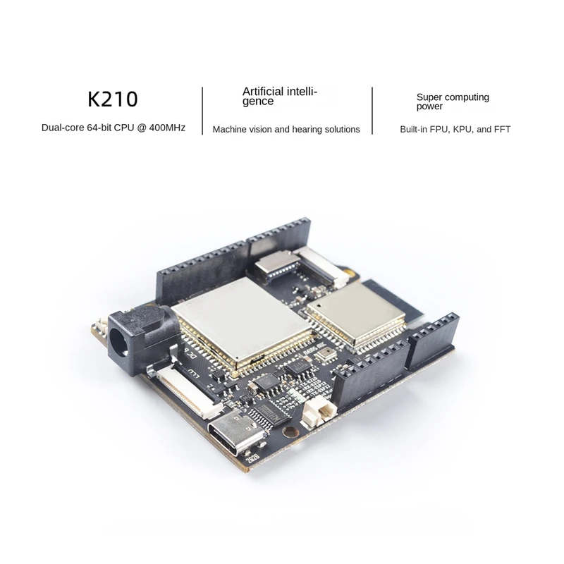 

For Maix Duino K210 RISC-V AI+LOT ESP32 AI Development Board Kit With 2.4 Inch Display+G4.4 Camera RISC-V 64Bit AI Board