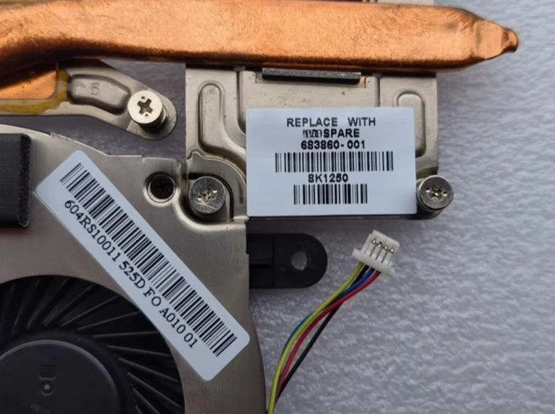 Фото Новый вентилятор для HP ProBook 4340s 4341s, радиатор 683860-001 №3