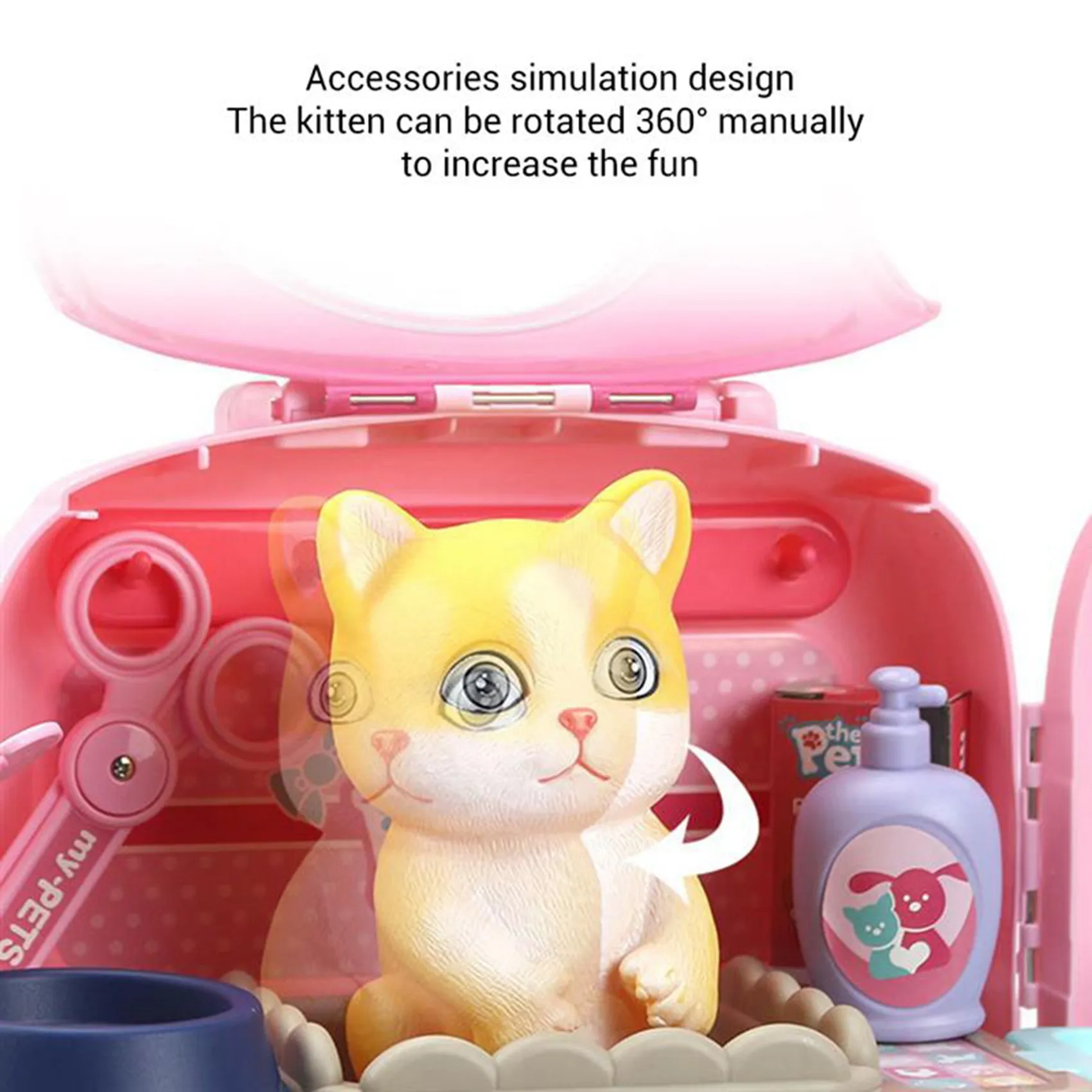 Животные мультяшные игрушки для домашних животных реалистичный ветеринарный