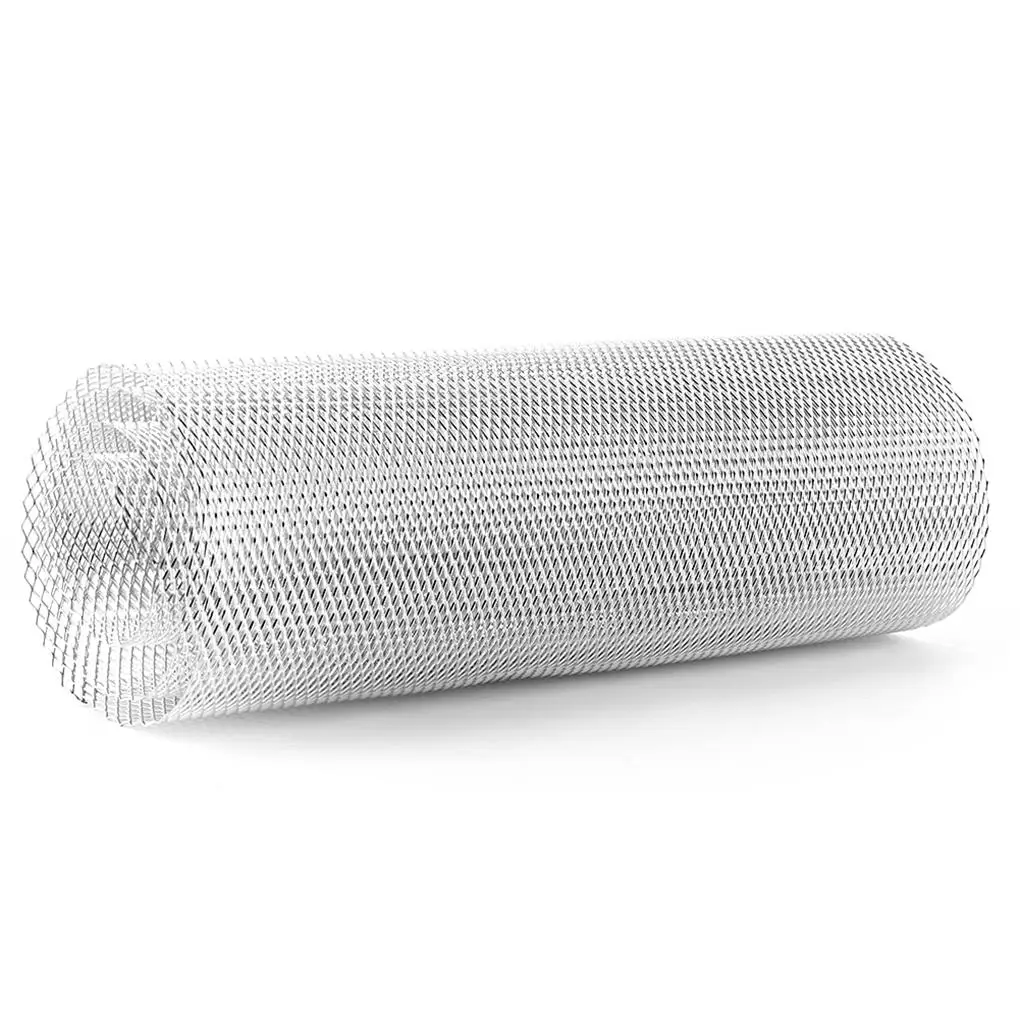 

3x6mm Aluminum Alloy Car Grille Mesh Sheet Grid Body Bumper Rhombic Grill Universal