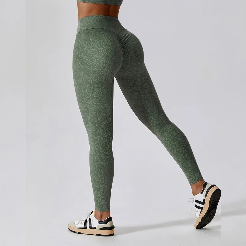 

Camouflage Yoga Pants Sports Leggings Exercise Gym Running Fitness Seamless Leggings Breathable High Waist sports tights woman