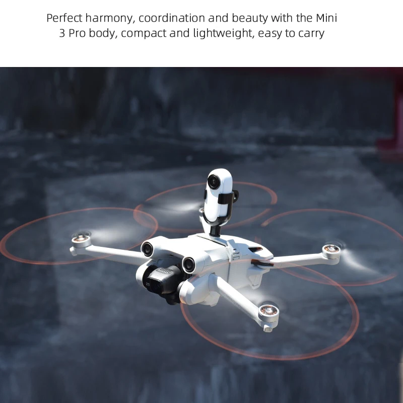 Крепление для дрона DJI Mini 3 Pro может использоваться с возможностью расширения