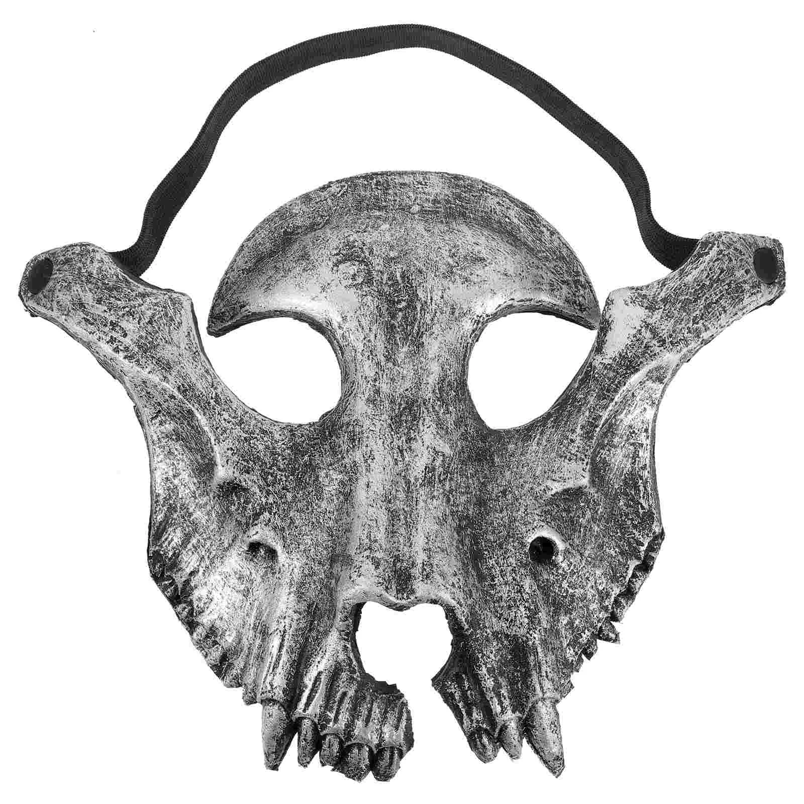 

Хэллоуин искусственная маска овечья маска для косплея на все лицо искусственные маски маскарадный Декор (черный)