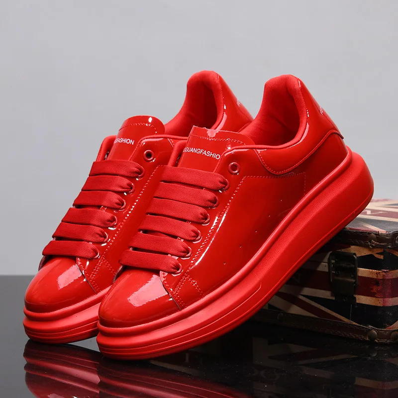 Новые универсальные туфли мужская обувь спортивная повседневная на толстой