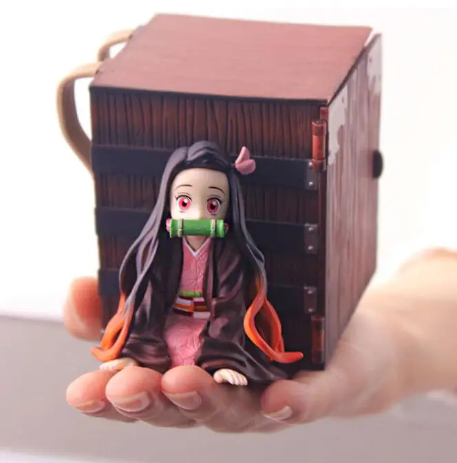 

Amine Demon Slayer Kamado Nezuko with box Action Figure Toys 10cm