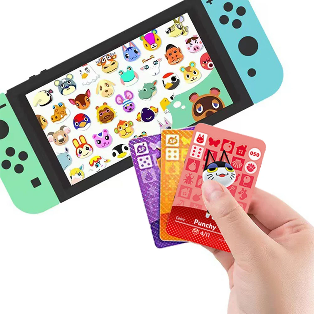 Новые карты для игр Amiibo с пересечением животных 18-386 53 шт. NFC высокого качества