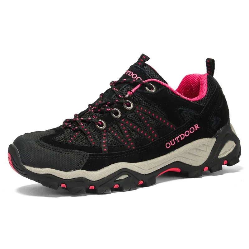 

Men Shoes Non-Slip Climbing Trail Trekking Women Hiking Shoes Unisex Outdoor Sneakers Casual Breathable Walking Shoes Size 35-46