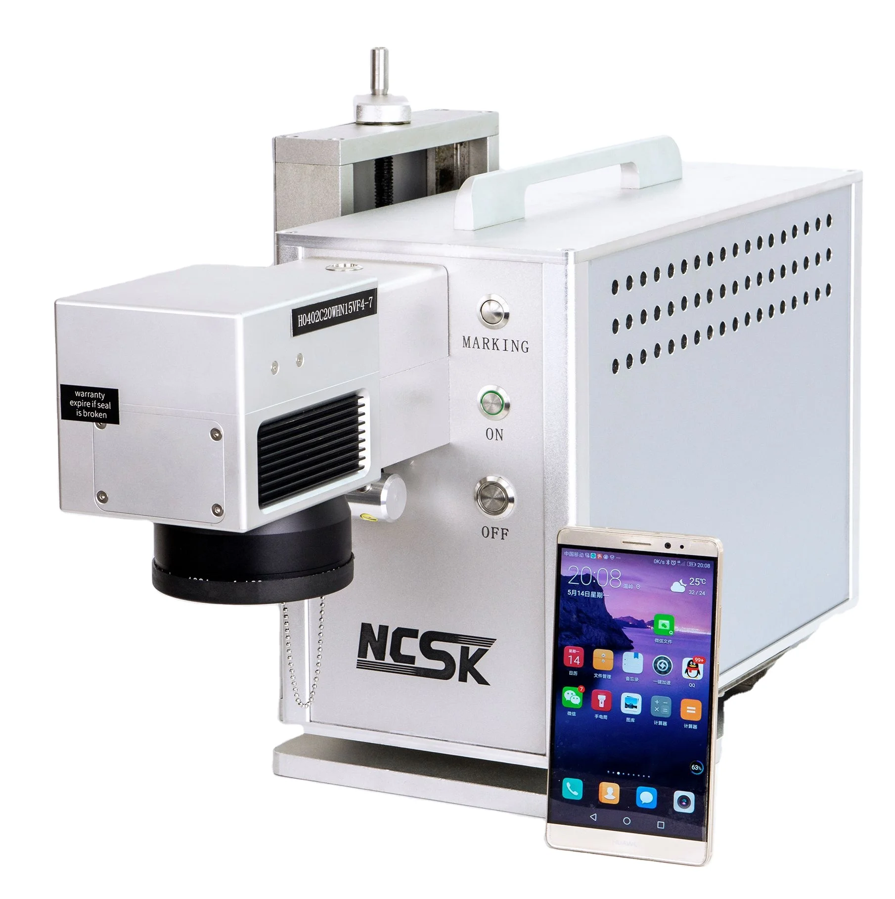 

Smart Tablet Nameplate Jewelry Portable Professional Fiber Laser Marking Machine for Metal