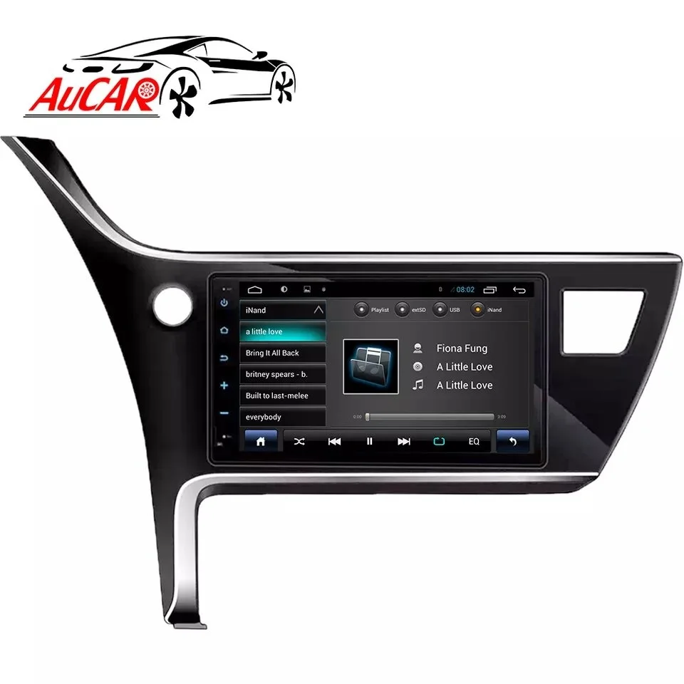 

AuCar 9" Android 10 For Toyota Corolla 2017-2018 Stereo GPS Navigation Car Multimedia DVD Player Head Unit Car Auto Audio Stereo