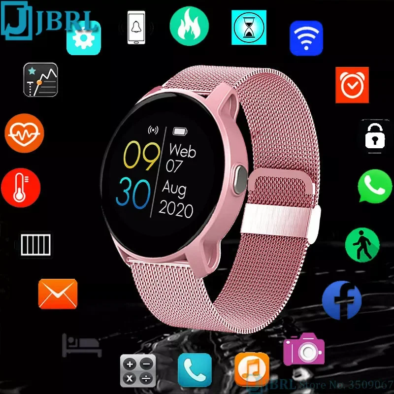 

2021 Smart Watch Women Men Smartwatch Electronics Smart Clock For Android Ios Fitness Tracker Sport Fashion Smart-watch W9