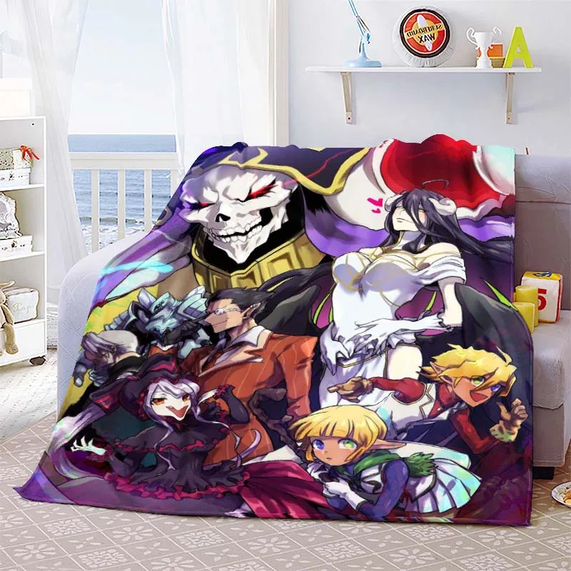 

Overlord Gu Aotian Anime Character Print Blanket Bedroom Living Room To Keep Winter Autumn Warm Gifts Friends And Family