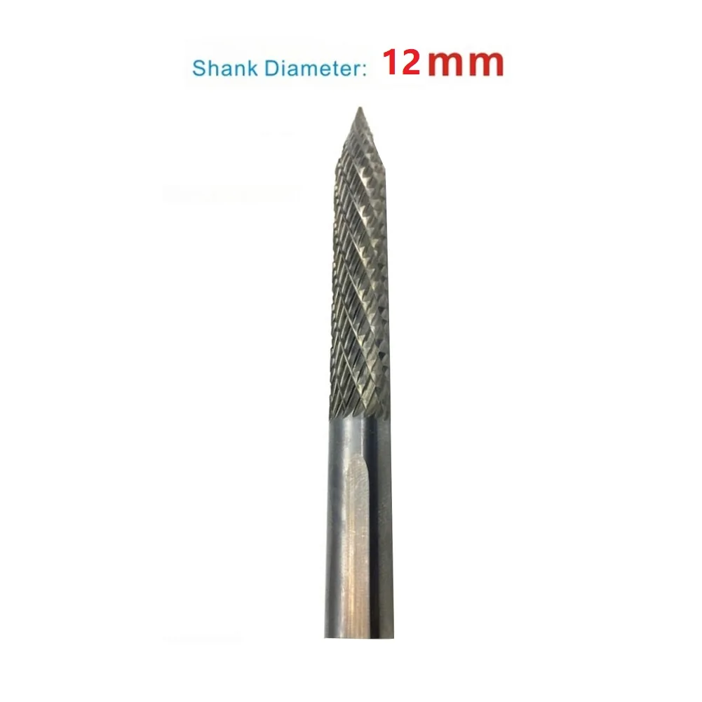 Carbide Cutter Rotary Burrs 3-12mm Shank Mushroom Nail Tyre Repair Drill Bit Patch Plug Tire Pneumatic Tool Accessories |